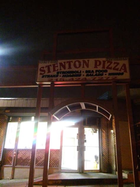 Stenton pizza - Stenton Pizza at 7171 Stenton Ave, Philadelphia, PA 19138. Get Stenton Pizza can be contacted at (215) 424-7272. Get Stenton Pizza reviews, rating, hours, phone number, directions and more.